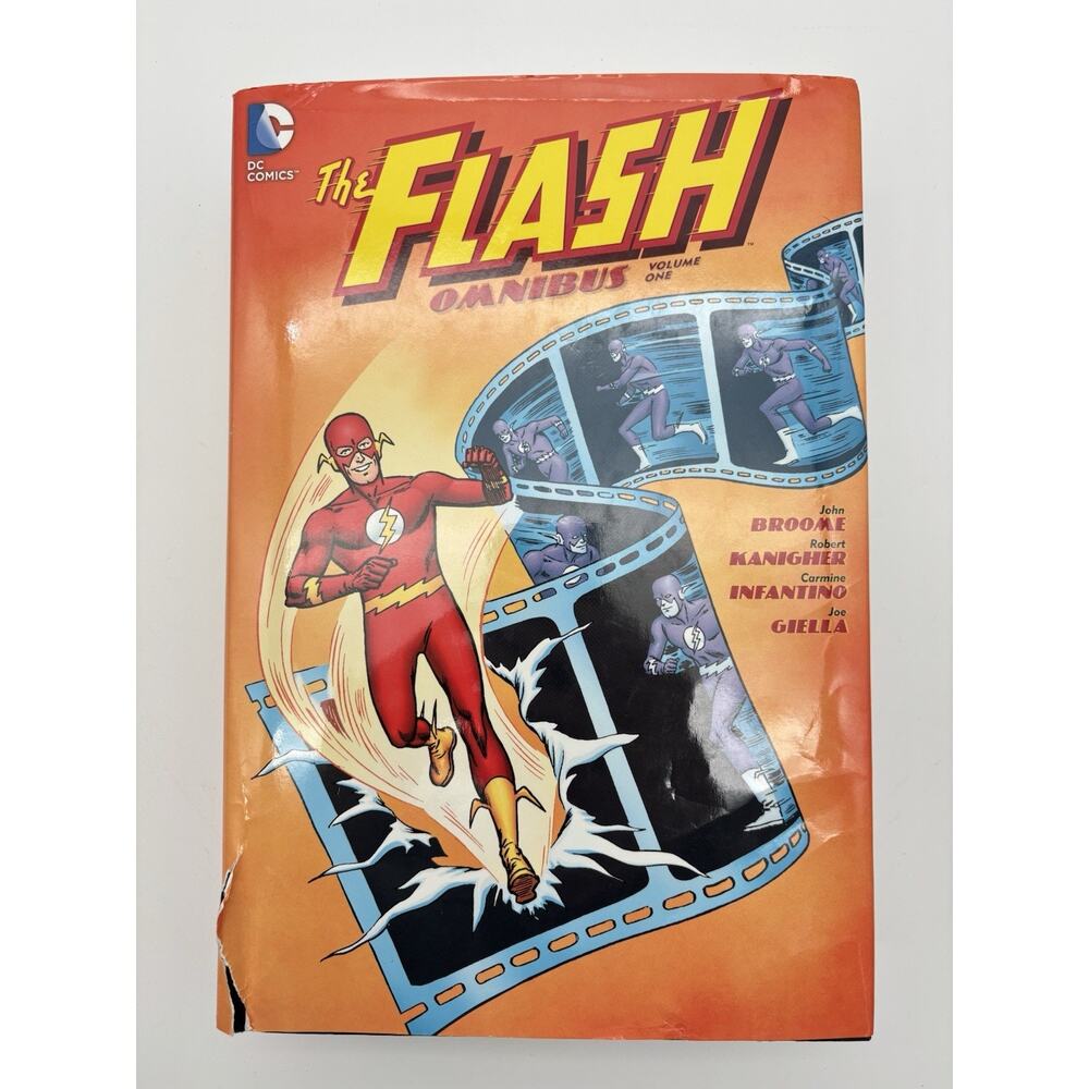 THE FLASH Omnibus Volume 1 Hardcover First Printing 8/24/14 DC Comics SUPER RARE